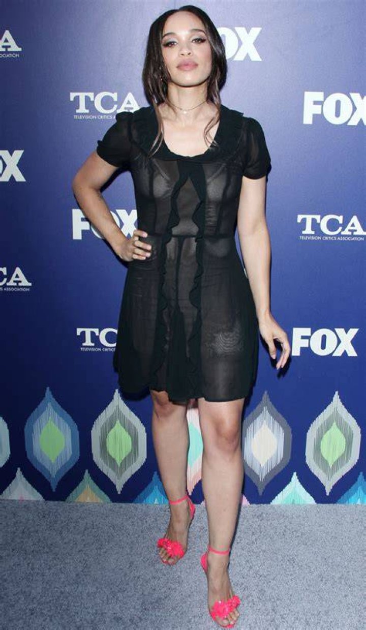 Sexy: Cleopatra Coleman flaunted her incredible physique in a jumpsuit